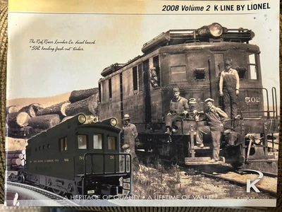 2008 K-Line by Lionel Model Trains Full Color Catalogs, Volumes 1 & 2, VG & GOOD - Image 1 of 4