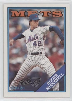 1988 O-Pee-Chee Blank Back Roger McDowell #355 - Image 1 of 2