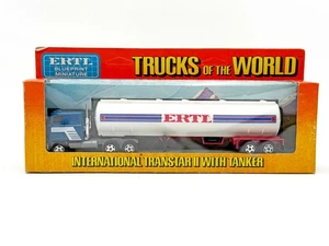 1/64 Trucks of the World International Transtar II w/ Tanker Ertl - Picture 1 of 3