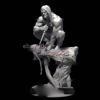Tarzan on Tree 3D Print Garage Kit Figure Model Kit Unpainted Unassembled GK - Image 1 of 4