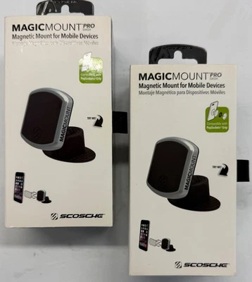 2/$23.99 Scosche "MagicMount Magnetic Mount for Mobile Devices" (MPD-XTPP1) - Image 1 of 4