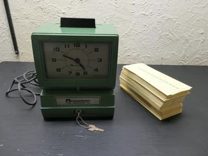 ACROPRINT Time Recorder WKey and Cards Parts/Repair - Picture 1 of 1