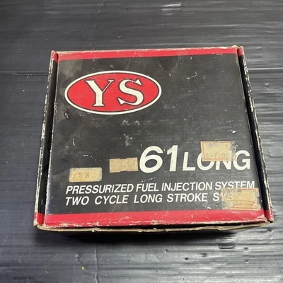 YS 61-SH LONG 9.97cc Side Exhaust 2 Cycle Glow Engine R/C Used for Airplane f/s - Image 1 of 4