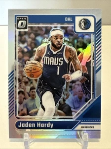 2024-25 Panini Donruss Optic JADEN HARDY Silver Holo #33 Dallas Mavericks - Picture 1 of 2