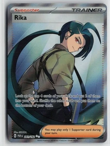 Pokemon Rika - 241/182 241/182 SV04: Paradox Rift card Near Mint - Picture 1 of 2