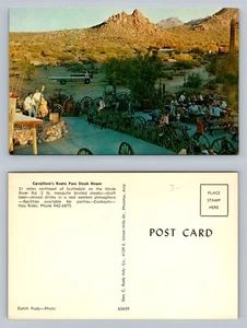 Scottsdale, Arizona, Cavalliere's Reata Pass Steak House Vintage Postcard - Picture 1 of 3