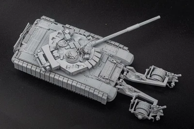 Kit 3D stampato 1/72 T-72B3A/Arena M carro armato da battaglia principale modello non verniciato - Immagine 1 di 4