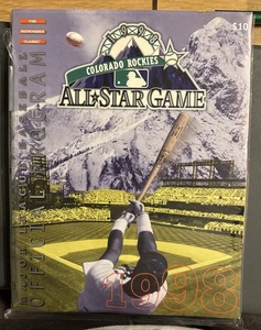 1998 Official MLB All-Star Game Program: Colorado Rockies - Bild 1 von 2