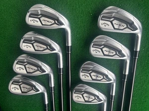 Callaway 2016 APEX  IronSet 5-9 PwAwSw  8pie RH  Apex graphite Flex Stiff  Used - Picture 1 of 14