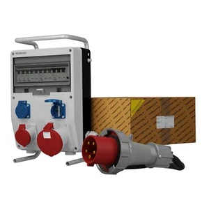 Centro de Distribución Energía Portátil TD-S / Fi 63A 16A 2x230V Cable Mennekes - Imagen 1 de 3