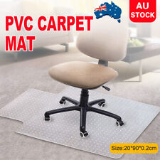 Chair Mat Carpet Floor Office Home Computer Work Vinyl PVC Plastic 1200 x 900mm