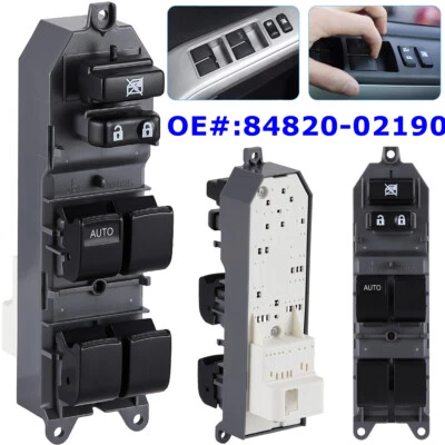 Interruptor maestro de ventana eléctrica de automóvil para Toyota Camry RAV4 2007-2012 OE#:84820-02190  Foto 1 de 4