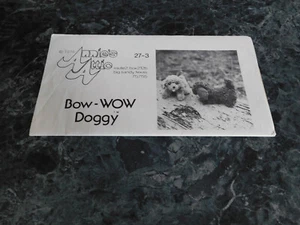 Annie's Attic Bow Wow Doggy 27-3 - Picture 1 of 1