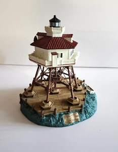 Harbour Lights Lighthouse 1996 Drum Point Maryland #180 Resin Figurine - Picture 1 of 11