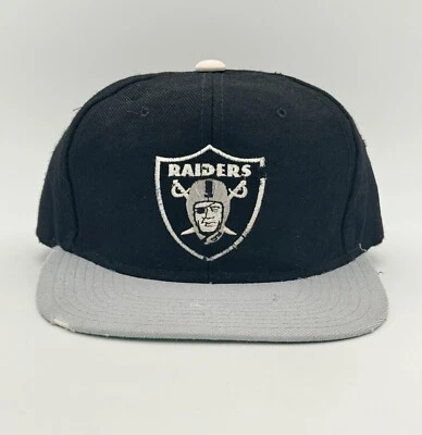 Gorra deportiva Starter Oakland LA Las Vegas Raiders de colección 100 % lana NFL Snapback Foto 1 de 4