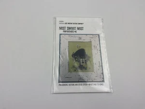 Just Another Button Company Nest Sweet Nest Pinfeathers Cross Stitch Pattern - Picture 1 of 3