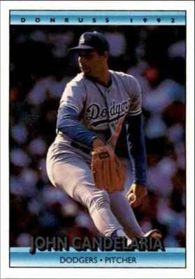 1992 Donruss John Candelaria Los Angeles Dodgers #125 - Image 1 of 2