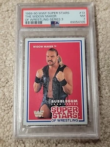 POP 1 Barry Windham Widowmaker PSA 7 CARD 1989 wwf superstars market scene Msl - Picture 1 of 2