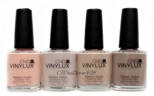 VINYLUX CND Nail Polish - NUDE 2018 Collection 0.5oz - Choose Any Color - Picture 1 of 7