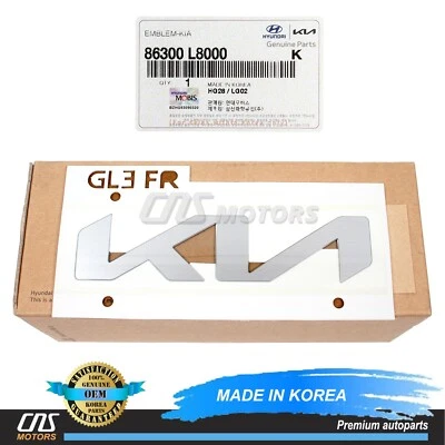 GENUINE Emblem for KIA Forte Niro Optima Sedona Sorento Soul Sportage 86300L8000 Foto 1 de 4