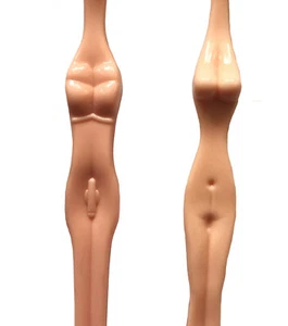 X Rated 3D Adults Willy and Breast Toothbrush Couple - Picture 1 of 4