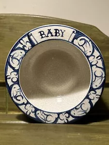 Dedham Pottery Potting Shed Bunny Kaninchen Baby Futternapf 1998 - Bild 1 von 4