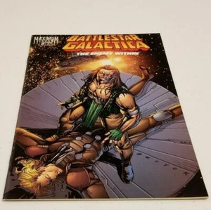 BATTLESTAR GALACTICA: THE ENEMY WITHIN #3 (1995) Maximum Press Rob Liefeld - Picture 1 of 6