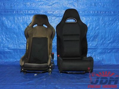 JDM 2002-2006 Honda Integra Type R Acura RSX Dc5 OEM Bucket Seats W/ Rails #2 - Image 1 of 4