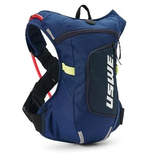USWE MOTO Hydro 4L Hydration Pack w/ 3.0L Bladder Enduro Off Road - Factory Blue - Picture 1 of 4