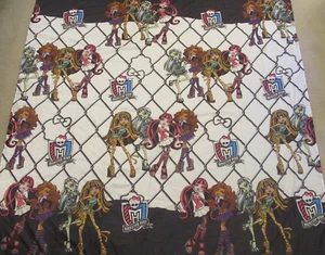 Monster High Decorative Outer Shower Curtain (2013 Mattel) - Picture 1 of 8