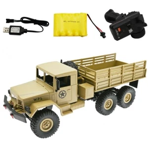 WPL B16 Yellow RC Military Truck SET 6WD 1/16 Off-road Crawler Car Toy Kids DIY - Picture 1 of 4