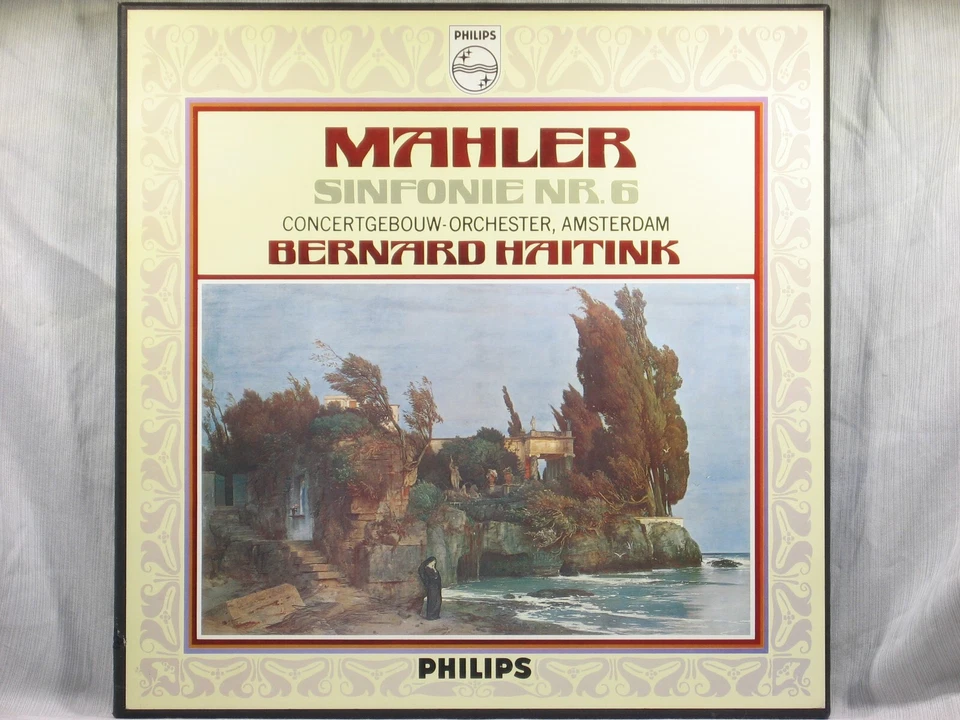 Mahler - Sinfonie Nr. 6 - Haitink, Amsterdam - 2LP Box Set Philips 839 797/98 LY - Image 1 of 4