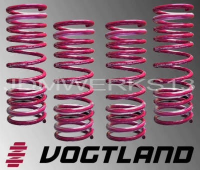 VOGTLAND LOWERING SPRINGS for NISSAN DATSUN 510 1600 68-70 71 72 73 BLUEBIRD SSS - Image 1 of 4
