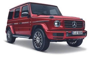 Mercedes Benz G-Klasse AMG SUV 2019 rot Maisto Druckguss Sammlung Auto Modell 1/24 - Bild 1 von 3