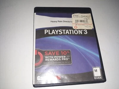 Heavy Rain - Director's Cut (Sony PlayStation 3, 2011) PS3 - Image 1 of 3