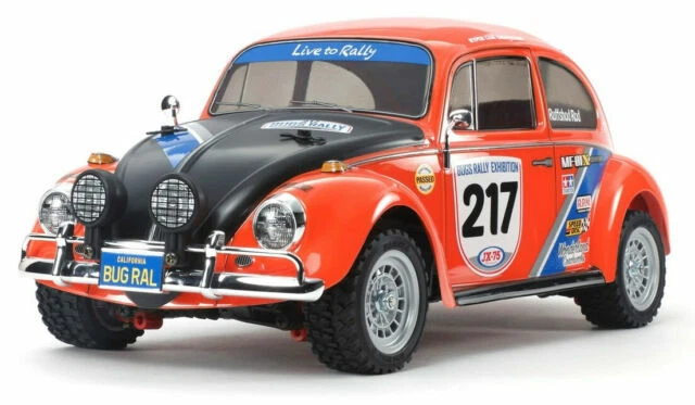 Tamiya RC Volkswagen Beetle Rally Touring Car - Orange