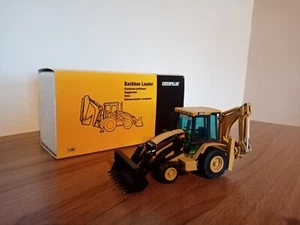 Cat Baggerlader orig. Caterpillar-Collection M.1:50 m. OVP - Bild 1 von 6