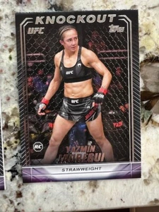 2024 TOPPS UFC KNOCKOUT ROOKIE CARD STRAWWEIGHT YAZMIN JAUREGUI #65 - Picture 1 of 1