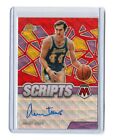 Jerry West 2020-21 Panini Mosaic Scripts Red Wave Prizm Autograph Auto Lakers