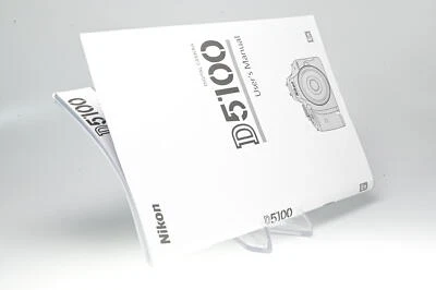 Nikon D5100 User's Manual Instructions Guide #G689 - Image 1 of 4