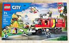 Lego City: Fire Command Truck (60374) Building Set - New Sealed 2023