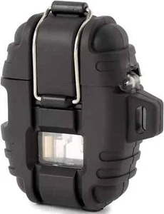 WINDMILL Lighter Delta Turbo Windproof Height 2.6 inch Outdoor Camp Color Black - Picture 1 of 1