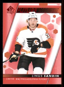 2022-23 SP Authentic Limited Red #186 Linus Sandin FW - Picture 1 of 2