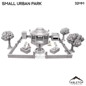 Small Park - Marvel Crisis Protocol Terrain - Tabletop Terrain MCP Modern Urban - Picture 1 of 4