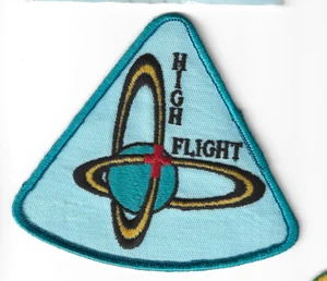 HIGH FLIGHT WORLD SPACE SHUTTLE, PATCH MISSIONE 4X4,5" - Foto 1 di 1