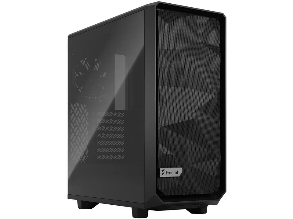 Fractal Design Meshify 2 Compact Black ATX High-Airflow Case - Image 1 of 4