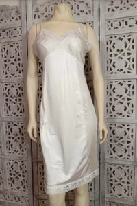 Sears Vintage Doesn't Lace Miederbesatz Full Slip Dessous Kleid Gr. 36 - Bild 1 von 6