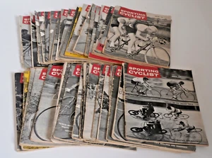 38 Sporting Cyclist Bike Magazine Bundles 1963 - 1966 Vintage Cycling Magazines - Picture 1 of 13