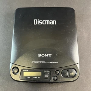 Sony Discman D-121 CD Compact Player Mega Bass Tested And Working - Foto 1 di 8