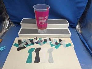 Philadelphia Eagles Superbowl Confetti + Cup LIX Authentic Victory Lombardi's - Bild 1 von 9